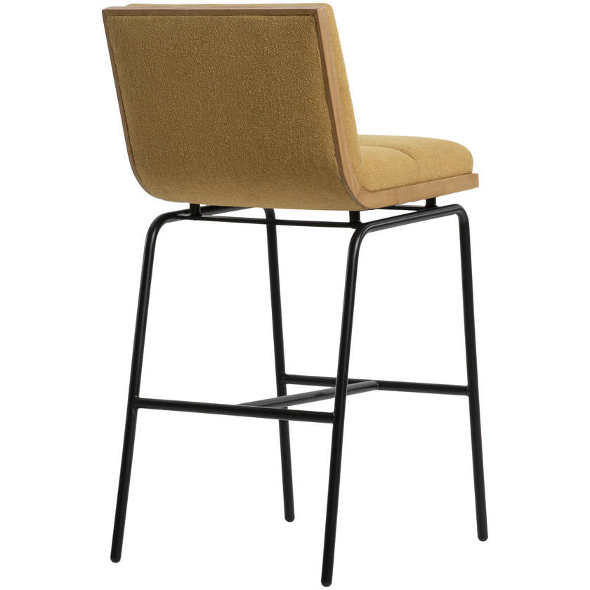 Stepen Black Bar Stool