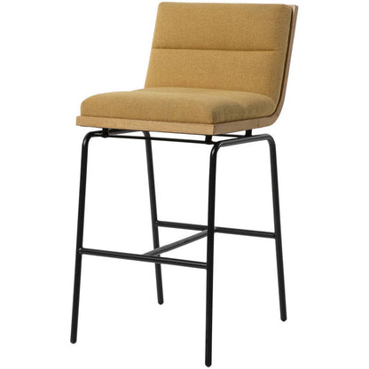 Stepen Black Bar Stool