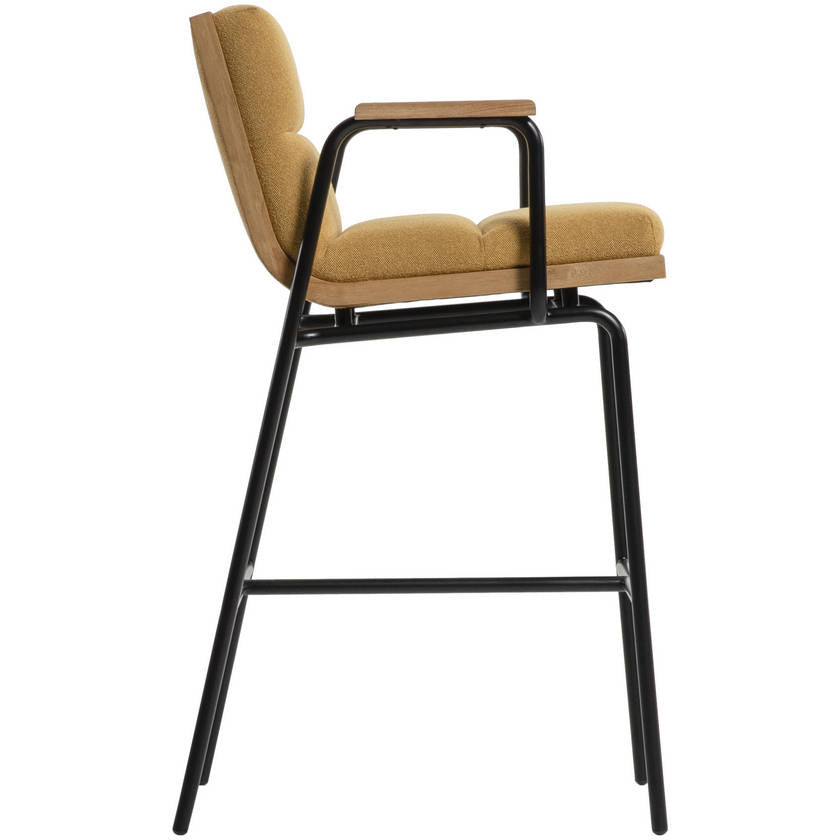 Marinna Black Bar Stool