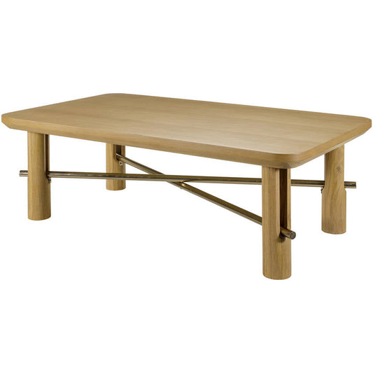 Kewanee Metallic - Brass Coffee Table