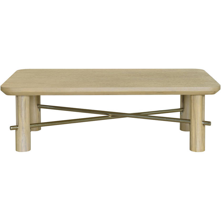 Kewanee Metallic - Brass Coffee Table