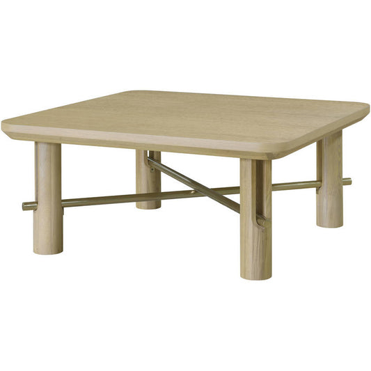 Quinisha Metallic - Brass Coffee Table