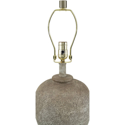 Riki Traditional Light Gray/Beige Table Lamp