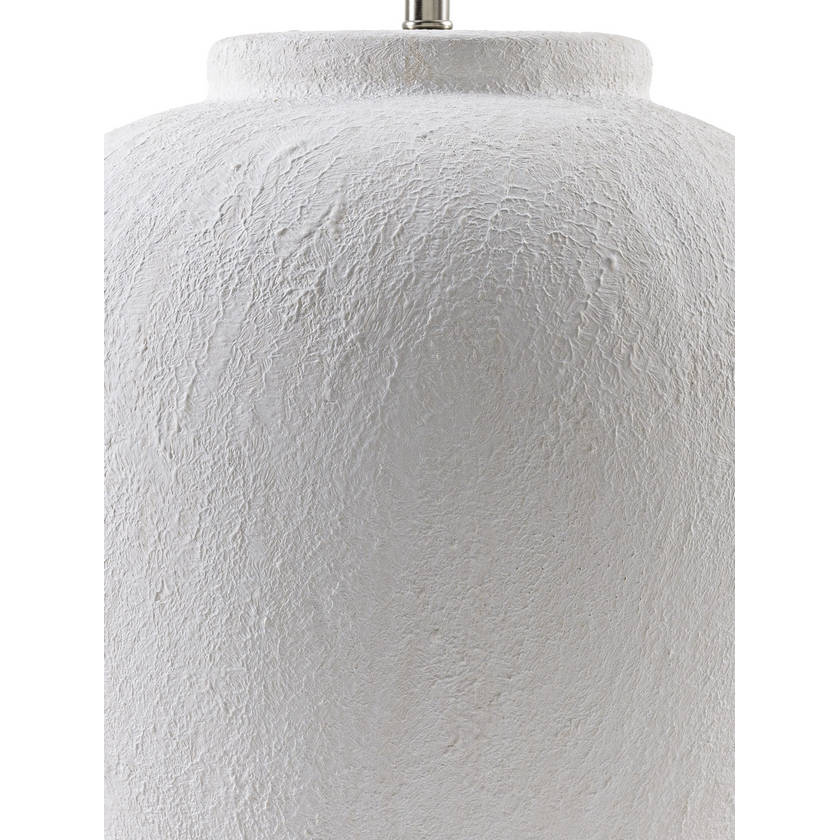Wallasey Rustic White Table Lamp