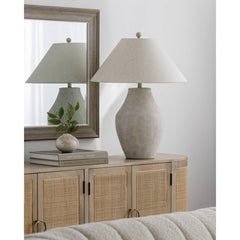 Paarlo Global Beige Table Lamp