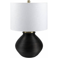 Genk Traditional White Table Lamp