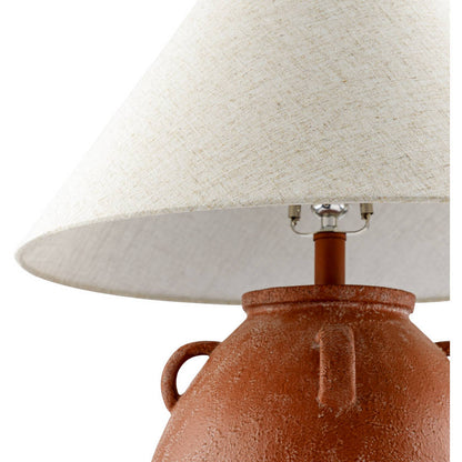 Kabir Global Red Table Lamp