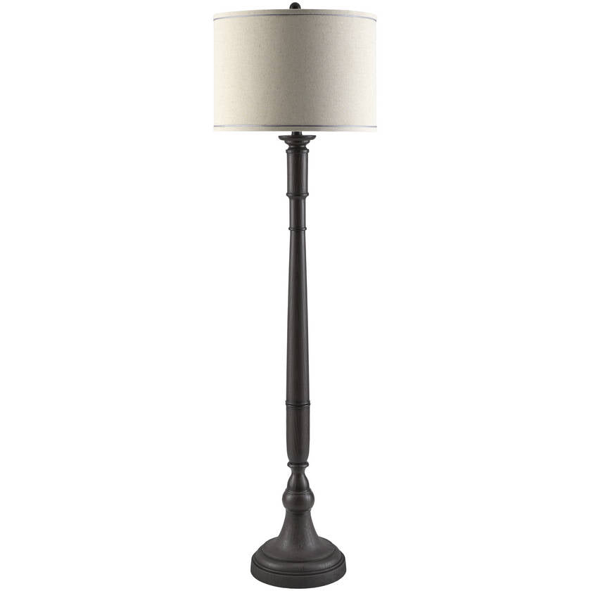Baexem Cottage Brown Floor Lamp