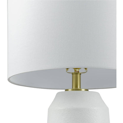 Cilicia Traditional White Table Lamp