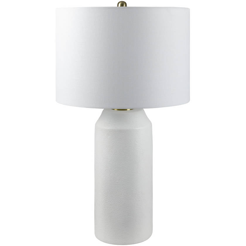 Cilicia Traditional White Table Lamp