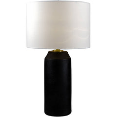 Cilicia Traditional Black Table Lamp