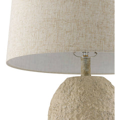 Malinda Global White/Wheat Table Lamp