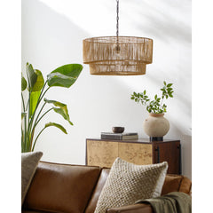 Bonny Rustic Brown Ceiling Lighting