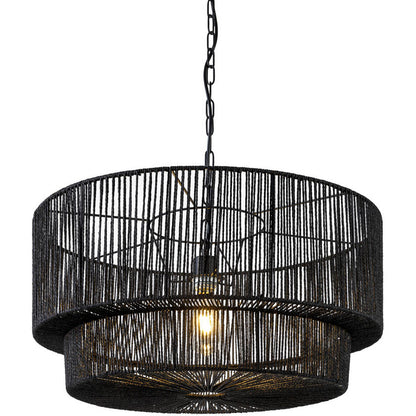 Bonny Rustic Black Ceiling Lighting