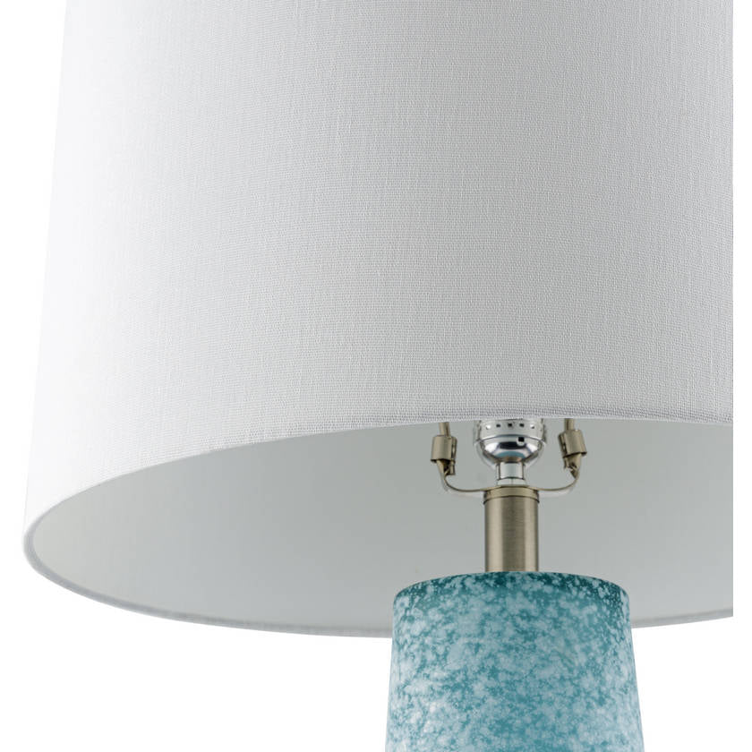 Kenyarda Global Blue Table Lamp