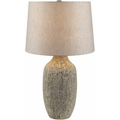 Turell Traditional White Table Lamp