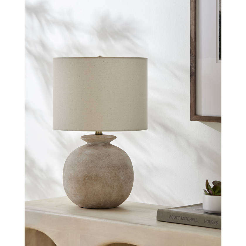 Emmalee Traditional Cream Table Lamp