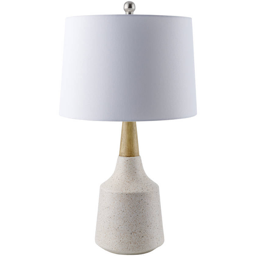 Alsion Modern Cream/White Table Lamp
