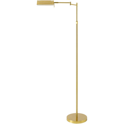 Harlen Traditional Gold Floor Lamp