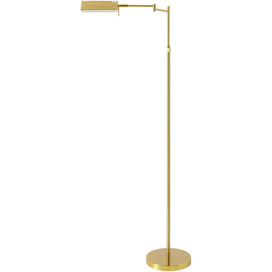 Harlen Traditional Gold Floor Lamp