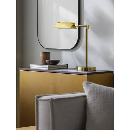 Wykisha Traditional Gold Table Lamp