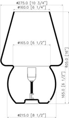 Carrin Modern Brown Table Lamp