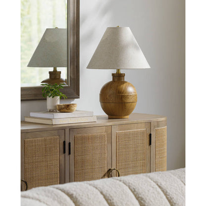 Jeriesha Global Brown Table Lamp