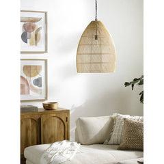 Topsham Rustic Cream/Black Ceiling Lighting
