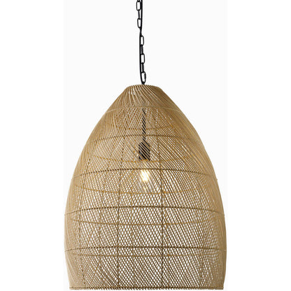 Topsham Rustic Cream/Black Ceiling Lighting