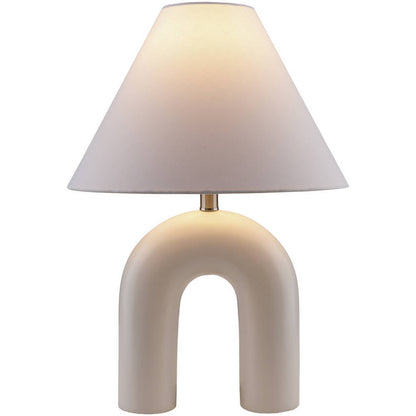 Quenten Global White Table Lamp