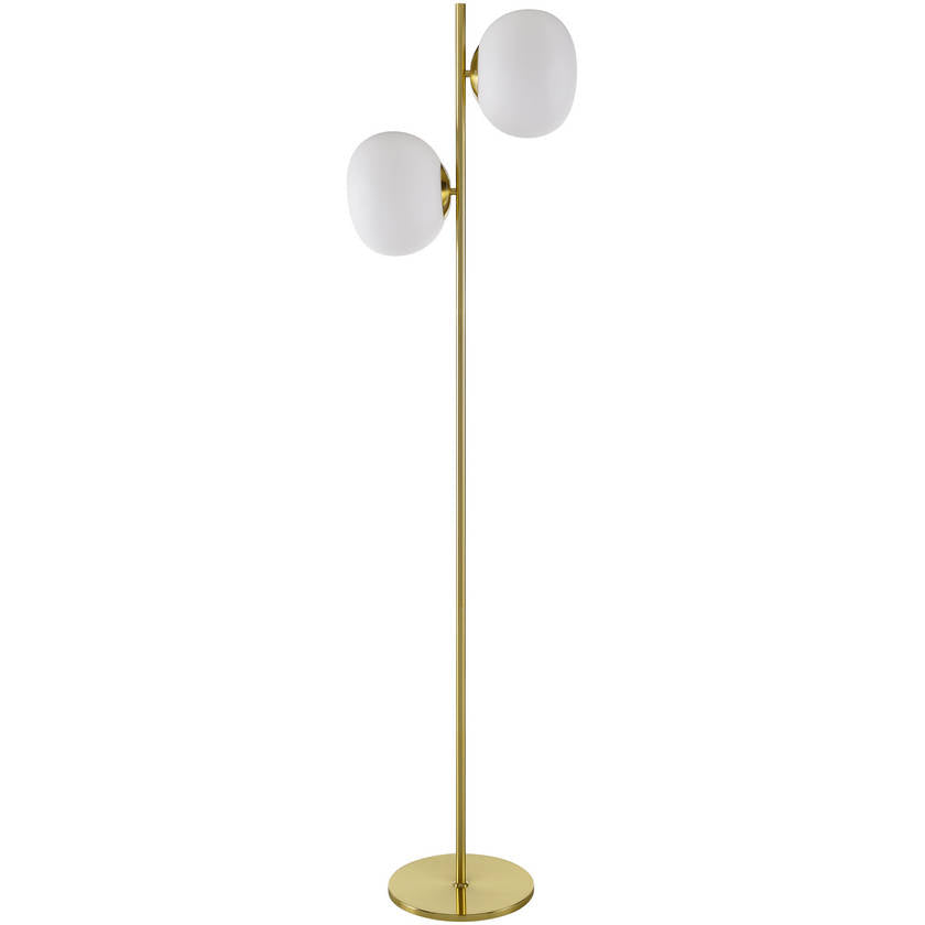 Shaana Modern Metallic - Brass Floor Lamp