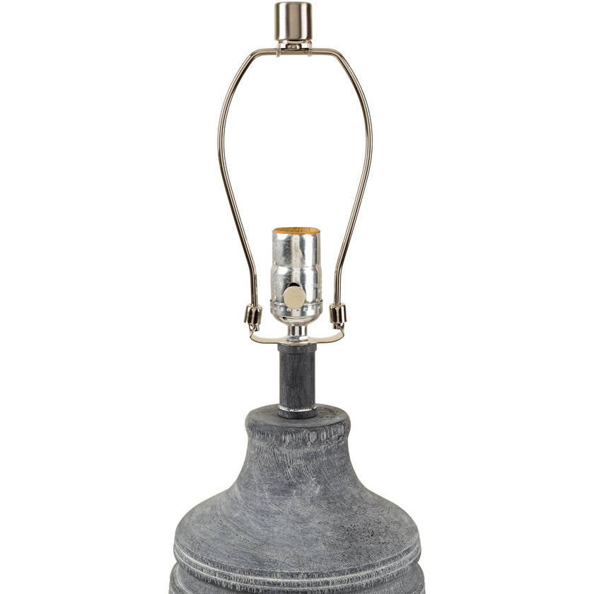 Joy Traditional Light Gray Table Lamp