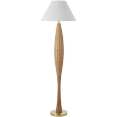 Alexcia Traditional Tan Floor Lamp