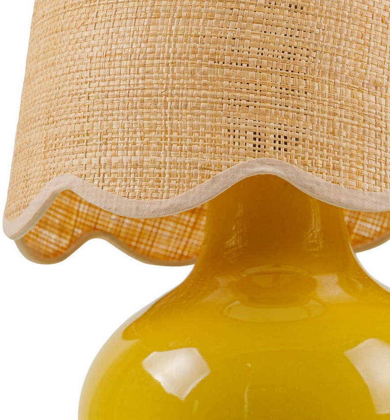 Kolleen Cottage Yellow Table Lamp
