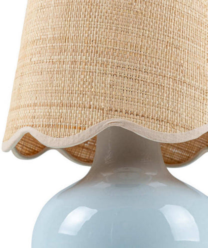 Kolleen Cottage Blue Table Lamp