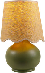 Kolleen Cottage Green/Beige Table Lamp