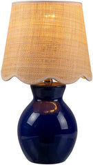 Reann Cottage Navy Table Lamp