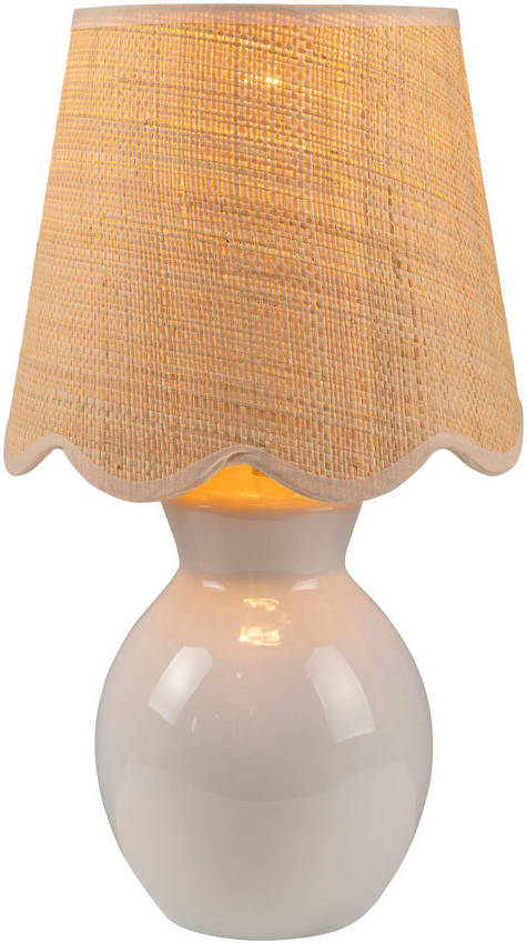 Reann Cottage White Table Lamp