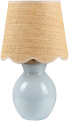 Reann Cottage Blue Table Lamp