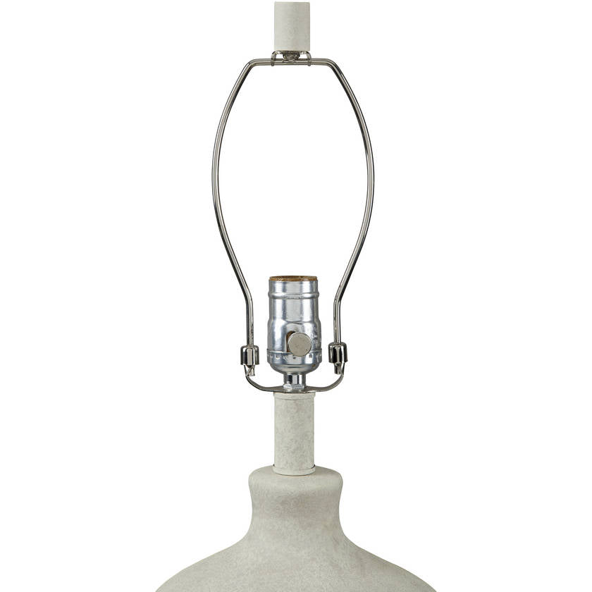 Huda Traditional White Table Lamp