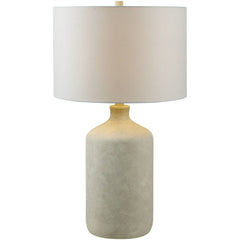 Huda Traditional White Table Lamp