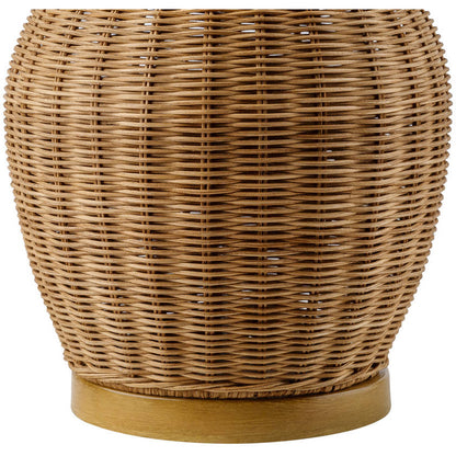 Rainie Cottage Beige Table Lamp