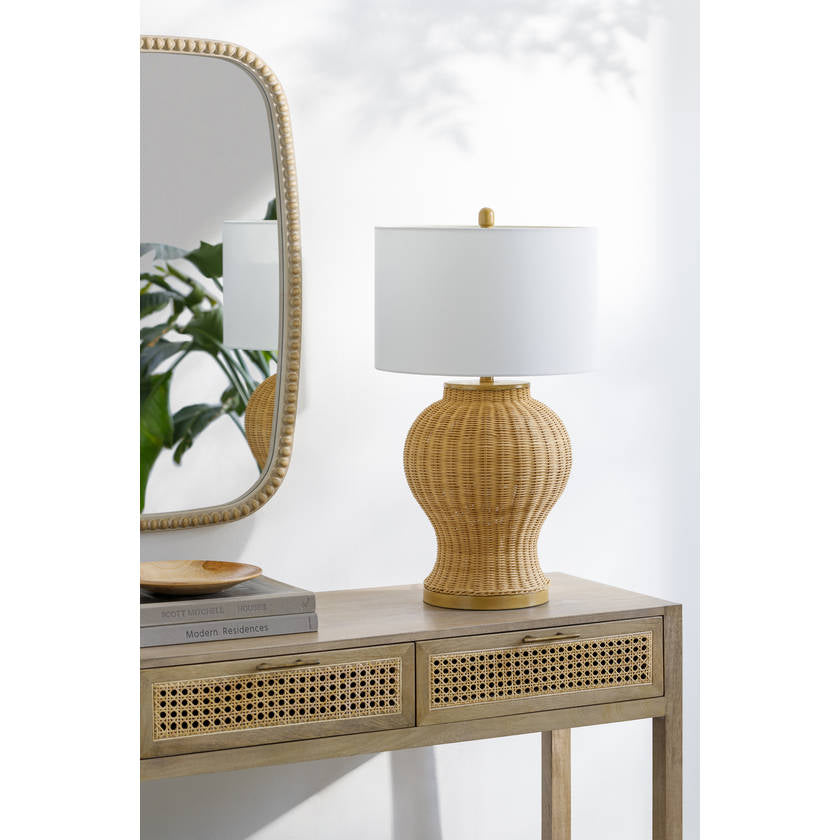Morrilton Cottage Beige Table Lamp