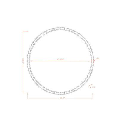 Wilkes Traditional Brown Wall Mirror