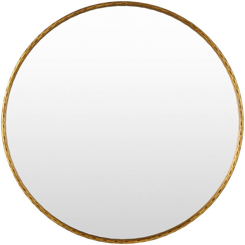 Jaya Modern Gold Wall Mirror