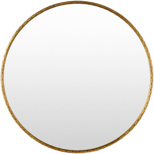 Jaya Modern Gold Wall Mirror