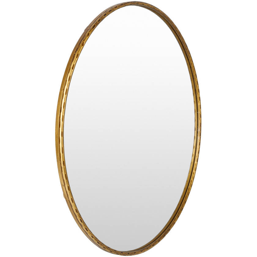 Jaya Modern Gold Wall Mirror