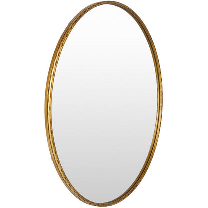Jaya Modern Gold Wall Mirror