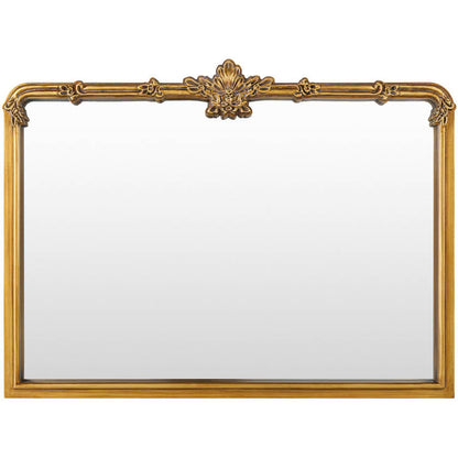 Morgen Traditional Gold Wall Mirror