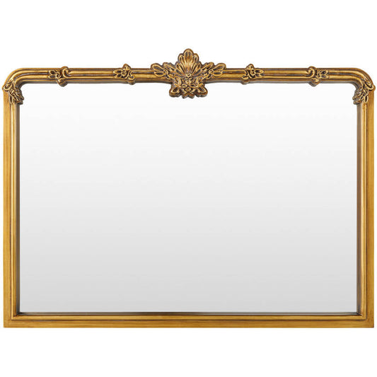 Morgen Traditional Gold Wall Mirror